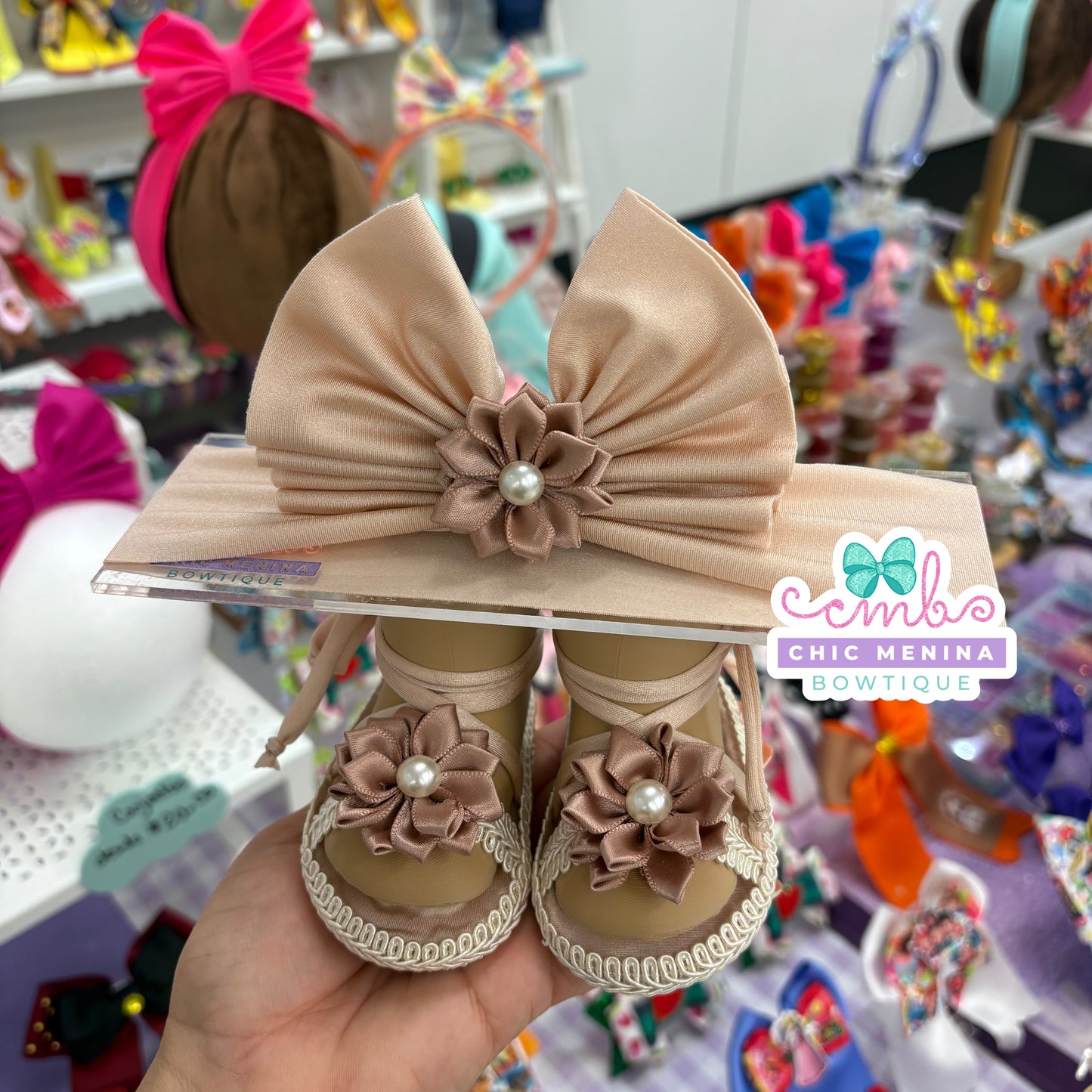 Conjunto de Bandana & Sandalias