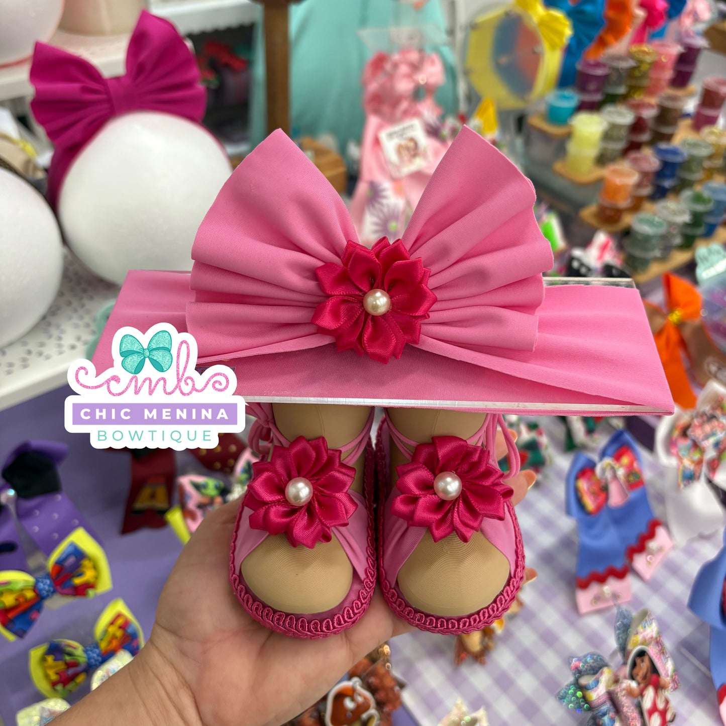 Conjunto de Bandana & Sandalias
