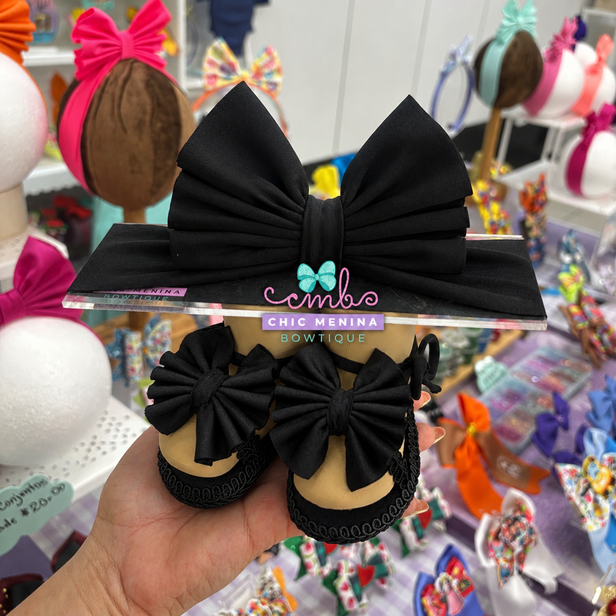 Conjunto de Bandana & Sandalias de Lazo